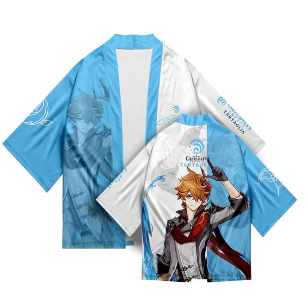 Genshin Impact 3D Printed Logo Cosplay Disfraz para hombres y mujeres, camiseta casual, ropa Harajuku, veranozhangyuxiang zhangyuxiang unisex