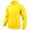 Yellow, variant on Admvng Mens Sweatshirt Solid Color Casual Sports Pullover Pocket Long Sleeve Hooded Sweatshirts for Men S-3XL