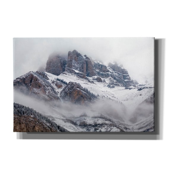 Epic Graffiti 'Cascade Mountain 1' by Joe Reimer Photography, Canvas Wall Art, 60"x40"