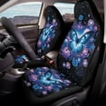 thumbnail image 3 of Binienty Waterproof Car Seat Covers Front Seats Only Floral Butterfly Breathable Stretchable Auto Bucket Cushions 2 Pack Airbag Friendly Car Interior Decor, Easy to Install, 3 of 8