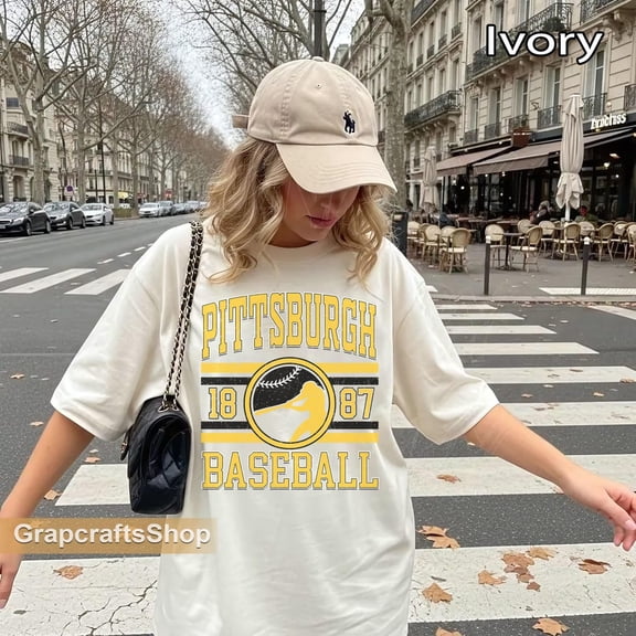 Vintage Pittsburgh Baseball Unisex T-shirt, Baseball Fan shirt