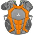 thumbnail image 2 of All Star Intermediate System7 Axis Elite Travel Team Catcher's Set Grey/Orange, 2 of 4