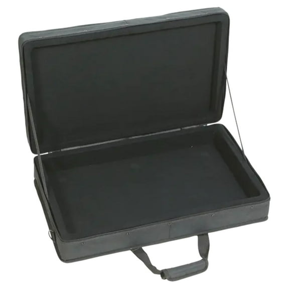 SKB 24”x14” DJ Controller & Small MIDI Keyboard Soft Case Padded Bag, Black