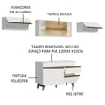 thumbnail image 3 of Cocina Integral Modular Madesa Reims 260cm BB 03, 3 of 11
