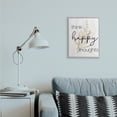 thumbnail image 2 of Stupell Industries Think Happy Thoughts Quote Minimal Thistle Design Framed Wall Art Design by Daphne Polselli, 16" x 20", Gray Framed, 2 of 8