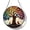 Tree of Life, variant on Stained Glass Tree of Life Suncatcher, Colorful Rainbow Season Window Panel Hanging Decor, Nature Family Art, Housewarming Wedding Gift