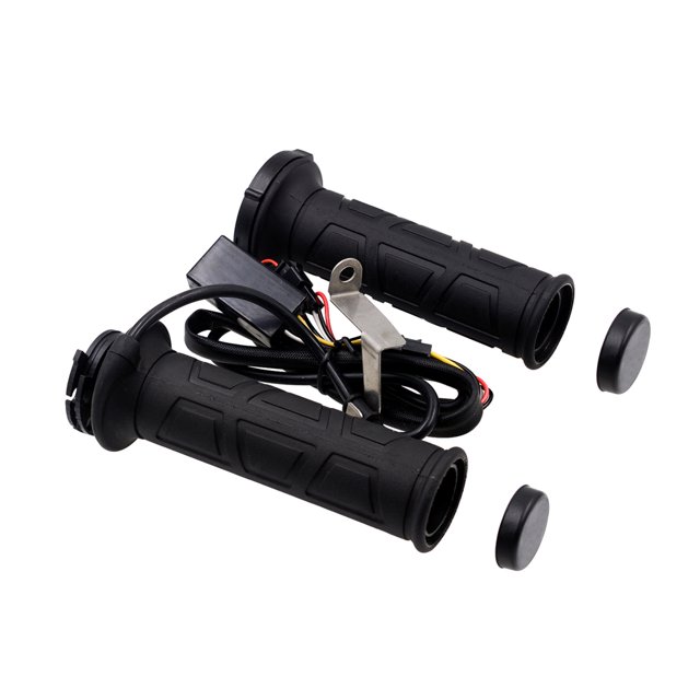 Puños Calefactables Para Motocicleta Mango de calefacción eléctrica de 12V, mango de agarre caliente de silicona, piezas de motocicleta para invierno