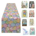 thumbnail image 6 of Easter Table Flag Holiday Bunny Egg Little Printed Vintage Easter Decor Tablecloth Easter Home Decorations Hot Pink, 6 of 7