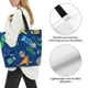 thumbnail image 3 of Balery Dinosaur In Space Bolsa Tote Estilo Estético con Cremalleras, Bolsa de Hombro, Bolsa de Compras Grande y Plegable, 3 of 8