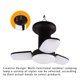 thumbnail image 5 of Toystoory Linternas colgantes para caballos, lámpara de emergencia, dispositivo de aventura, carga de Solar, luz LED nocturna para Ropa Deportiva, Zapatos Typ4, 5 of 6