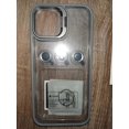 thumbnail image 3 of Funda protectora de anillo de Metal para teléfono móvil, carcasa transparente a prueba de golpes para IPhone 15, 12, 13, 14Pro Max, 11, 3 of 5