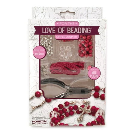 Beaded Loop - For the Love of Beading Starter Kit Simple Loop, 1 Each