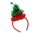 thumbnail image 4 of Diadema navideña para niños y adultos, accesorio para la cabeza elegante rojo, 4 of 6