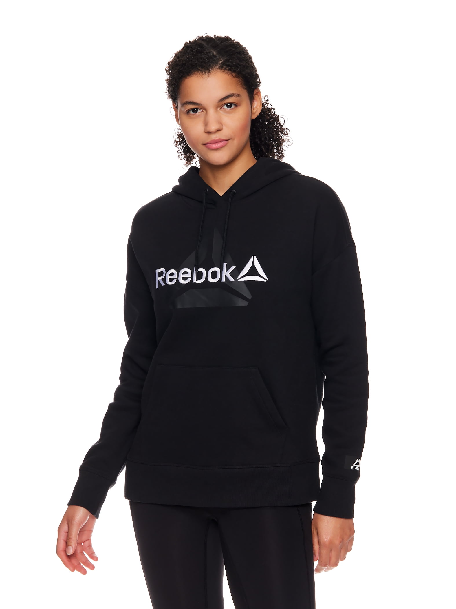 Reebok Women s Fleece Warm Up Hoodie Sizes XS XXXL Walmart