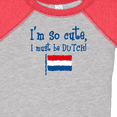 thumbnail image 4 of Inktastic So Cute Dutch Boys or Girls Baby Bodysuit, 4 of 5