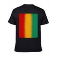 thumbnail image 6 of T-shirt Red, Yellow And Green  Soft Cotton Adult Heat-Transfer Graphic T-Shirt - 180g Breathable Fabric, Unisex Summer Casual Wear with Durable Heat-Printed Design, 6 of 10