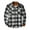 White, variant on Munlar Men'S Down Jackets & Coats- Plaid Padded Casual Long Sleeve Button Down Lapel Fashion Slim Fit Winter Warm Black Trench Coat Christmas Winter Coat Clearance
