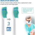thumbnail image 5 of Têtes de Brosse à Dents de Rechange, Lot de 8 Têtes de Brosse Standard Compatibles, 5 of 5