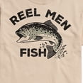 thumbnail image 2 of Instant Message - Reel Men Fish - Men's Short Sleeve Graphic T-Shirt, 2 of 6