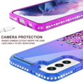 thumbnail image 2 of Samsung Galaxy S22 Plus Case Liquid Quicksand Glitter Cute Phone Case Clear Bling Diamond Shock Protective Cover for Girls Women - Purple/Blue, 2 of 5