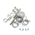 thumbnail image 2 of Car Muscle Plus Flush Hair Pin Style Hood Cover Latch Engine Cable Lock, 2 of 4
