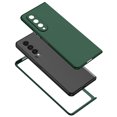 thumbnail image 2 of ELEHOLD Matte Case for Samsung Galaxy Z Fold 3 Anti-Scratch Ultra Slim Lightweight Case Shockproof Protective Cover for Samsung Z Fold 3(2021 released),Darkgreen, 2 of 7