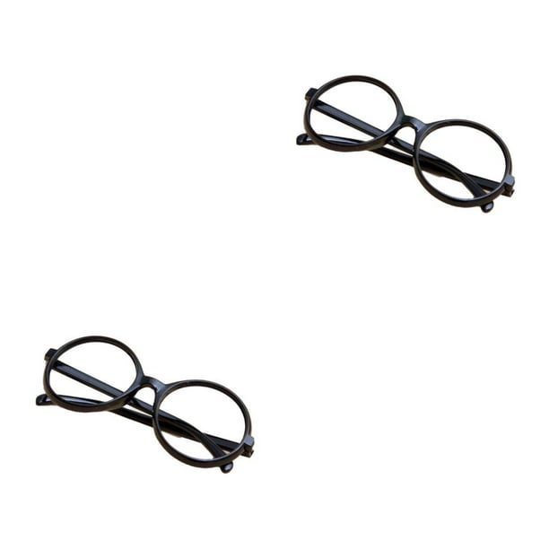 Qarigey Children Personalized Clothes Supplies Party Halloween Spectacles Decoration Teenagers Eyewear Costumes Use Negro 2piezas
