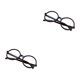 thumbnail image 1 of Qarigey Children Personalized Clothes Supplies Party Halloween Spectacles Decoration Teenagers Eyewear Costumes Use Negro 2piezas, 1 of 6