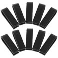 thumbnail image 1 of EXHUMKY 100Ud Clips De Retención Para Vidrio Y Espejo Negros Montaje Fácil Y Protección Contra Golpes, 1 of 6