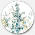 thumbnail image 1 of Designart 'Eucalyptus Natural Element' Art Mural Rond en Métal Style Ferme - Disque de 36, 1 of 5