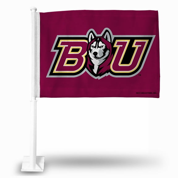Bloomsburg Huskies 11X14 Window Mount 2-Sided Car Flag