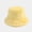 F-1734Yellow, variant on ZHOGXU Fuzzy Fisherman Hat For Autumn Winter Adjustable Warm Solid Color Bucket Hat For Outdoor Activities Beige One Size