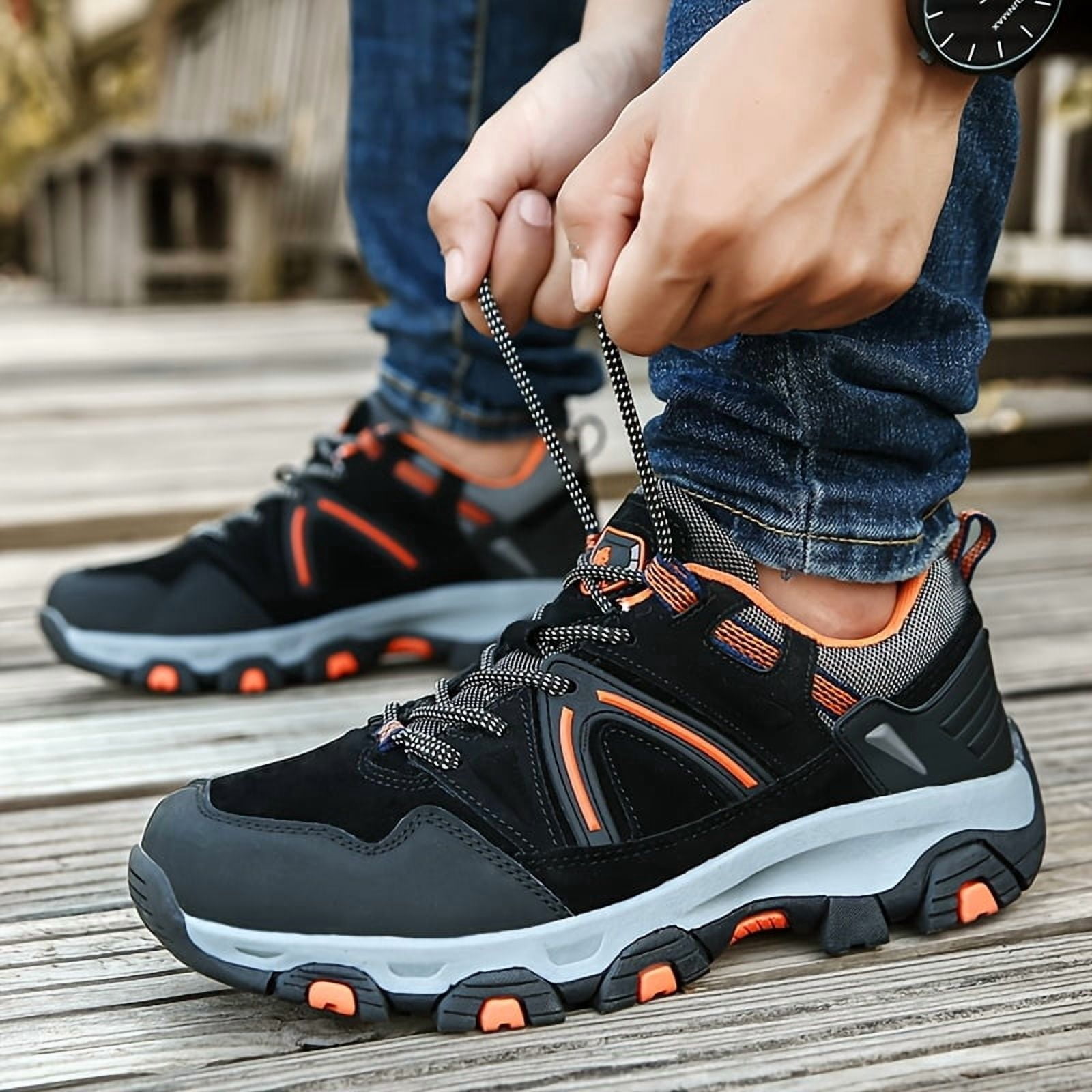 Unisex New Hiking Shoes, Available in Large Sizes for All Seasons, Suitable for Outdoor Activities. High-Quality, Slip-Resistant, Durable Sports Shoes with Excellent Grip. Easy Design, Perfect for Mo