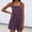 Purple, variant on BUIGTTKLOP Jumpsuits for Women Summer Short Overalls Casual Sleeveless Adjustable Loose Women's Rompers with Pockets 2026
