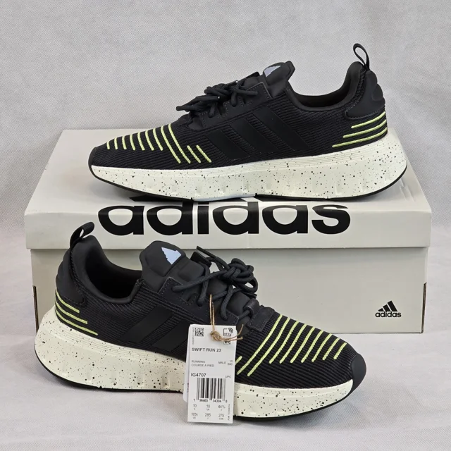 Adidas Running Shoes Swift Run 23 Mens Sz 11 Dark Gray Athletic Sneakers IG4707