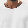 thumbnail image 4 of LEKWK Mens Tank Top Linen Lightweight Crew Neck Casual Muscle Shirts Breathable Loose Fit Comfy Solid Summer Tops Fashion Beach Vacation Daily Outfits, 4 of 7