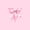 Pink V, variant on Manfei Pink Watercolor Bow Letter J Twin Quilt Set for Girls, Cute Initial Bows Twin Coverlet Set