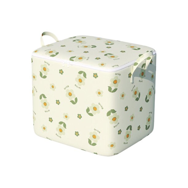 Bolsa de almacenamiento de edredones Nayueo de 100 l, tamaño grande, resistente, con cremallera y contenedor de manipulación reforzado, organizador de armario y bolsa de almacenamiento para ropa de