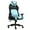 Cyan Black, variant on Ergonomic Gaming Chairs for Adults with High-Density Memory Foam | Swivel Comfortable Office Chair, Big and Tall Video Game Chair, High Back Computer Chair for Home, Office, White Black