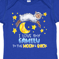 thumbnail image 4 of Inktastic I Love My Family to the Moon and Back Cute Sheep Boys or Girls Baby Bodysuit, 4 of 5
