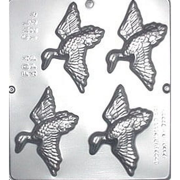 1234 Duck in Flight Chocolate Candy Mold
