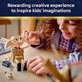 thumbnail image 5 of LEGO Harry Potter Dobby the Free Elf - 2 in 1 Building Toy for Girls & Boys, Ages 8+ - Harry Potter Gift for Fans - Kids Bedroom, Desk or Bookshelf Decor - 76469, 5 of 7