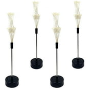 Firework Centerpiece Lights,120 LED Fairy Light Banquet Table Centerpiece Lighting Decoration Star Pyrotechnics, Spirit Tree with Remote, for Christmas Party Indoor Decor Gift,4 Pack Warm White