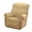 Camel, variant on Bradley Sherpa Recliner Protector - Slipcover - Burgandy