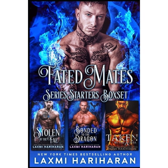 Paranormal Romance Series Boxsets Fated Mates: Three Book boxset - Dark Fae, Vampires, Shifters, Paranormal Romance, Book 2, (Paperback)