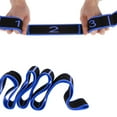 thumbnail image 2 of Banda de estiramiento de yoga Unique Bargains con 8 lazos para un estiramiento efectivo, color azul, 2 of 7