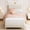 White, variant on Danolapsi Twin Bed Frame,Boucle Upholstered Platform Bed with Wave Headboard for Girls and Boys,Low Profile Sturdy Platform Bed,Easy Assembly,Wooden Slats Support,No Box Spring Needed