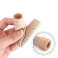 thumbnail image 5 of Gel Toe Caps,4 Pcs/pack For Big Toes, Toe Covers,toe Protectors (brown), 5 of 5