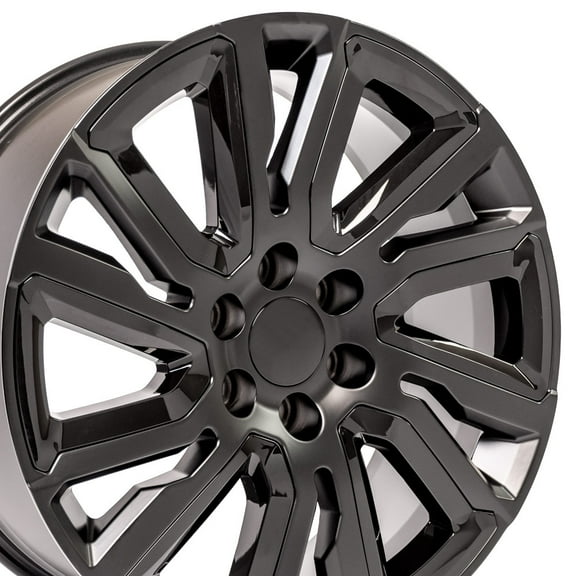 22 inch Rim fits 1999-2019 GMC Sierra 1500 Satin Black 22x9 Aluminum Wheel Direct Fit