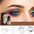 thumbnail image 4 of Kit de moldeado de sellos para cejas, plantillas para cejas, resistente al agua, Kit de maquillaje de contorno Natural duradero para cejas BANYUO Hogar, 4 of 5